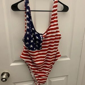 XHILARATION size XL USA swimsuit
